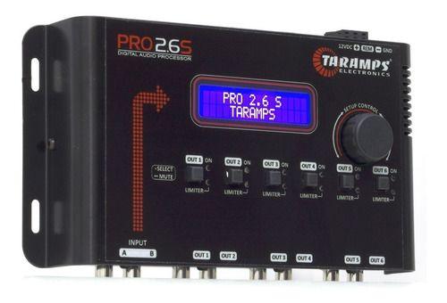 Imagem de Processador de Audio Digital Taramps PRO 2.6S - 6 Vias - Crossover Dinâmico e Equalizador 3 Bandas
