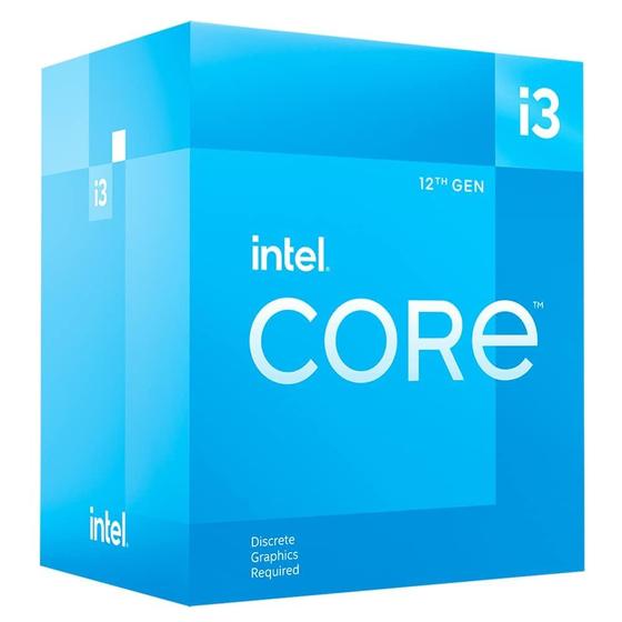 Imagem de Processador de computador Intel Core i3-12100F de 12ª geração