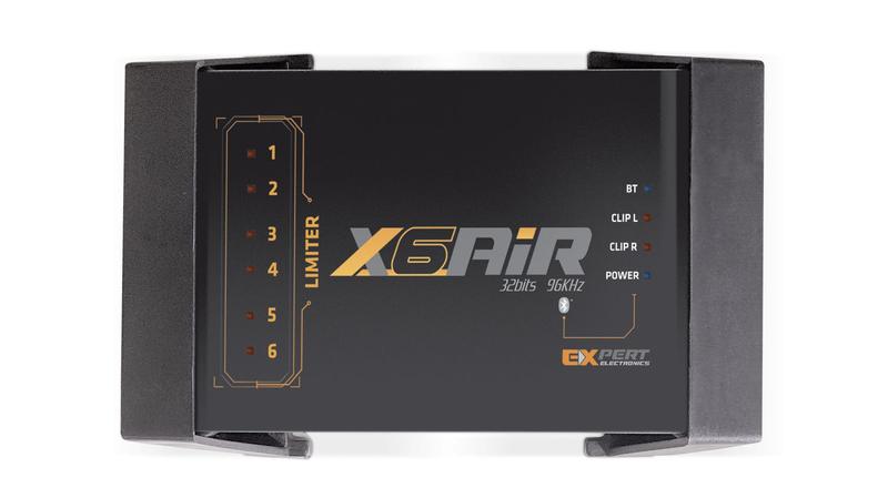 Imagem de Processador Equalizador X6 AIR Com Controle  EXPERT Crossover 6 Canais X6