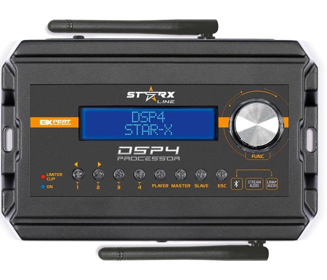 Imagem de Processador Expert Dsp4 Starx 4 Canais Bluetooth Stream Audio Player