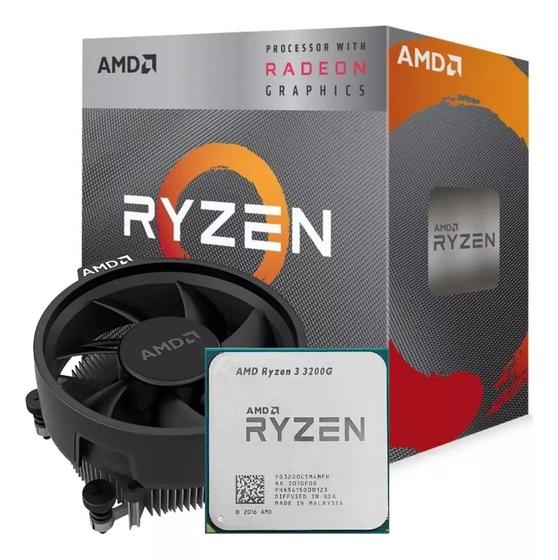 Imagem de Processador Gamer Amd Ryzen 3 3200g YD3200C5M4MFH 2ª Geração