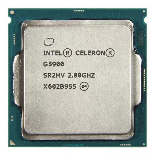 Imagem de Processador gamer Intel Celeron G3900 CM8066201928610 de 2 núcleos e 2.8GHz de frequência com gráfica integrada