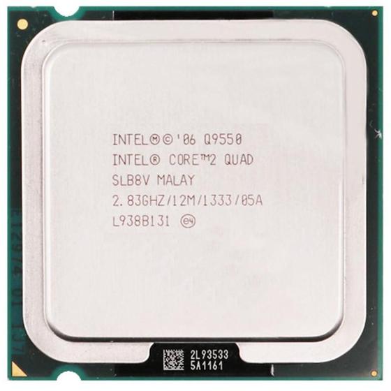Imagem de Processador Intel 775 Core 2 Quad Q9550 12Mb 2.83Ghz 1333Mhz
