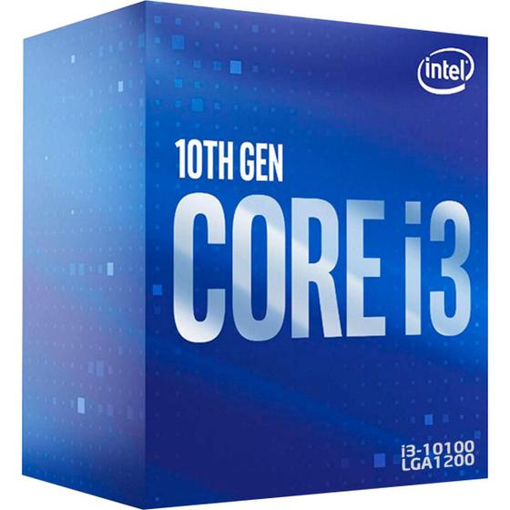 Processador Intel I3-10100 Bx8070110100