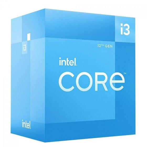 Imagem de Processador Intel Core I3 12100, 3,30Ghz, 4-Core, Lga1700