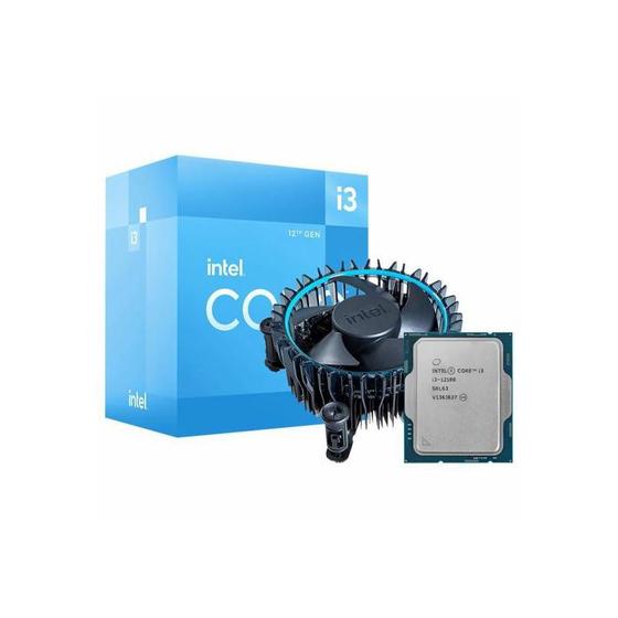Imagem de Processador Intel Core I3 12100 LGA 1700 3.30Ghz 12Mb - Desempenho Rápido e Eficiente