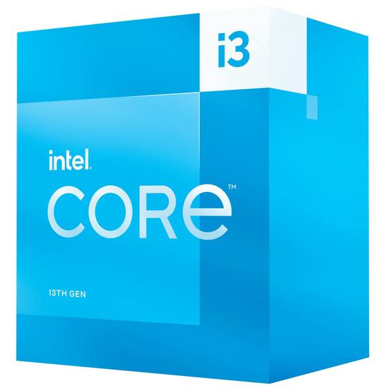 Imagem de Processador Intel Core i3-13100 de 4 núcleos com cache de 12 MB e 4,5 GHz