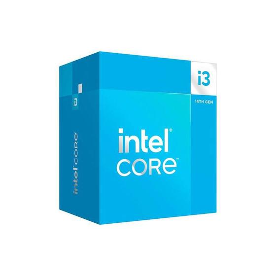 Imagem de Processador Intel Core I3 14100 Socket 1700 4 8 Threads 3.5Ghz E 4.7Ghz Turbo Ca