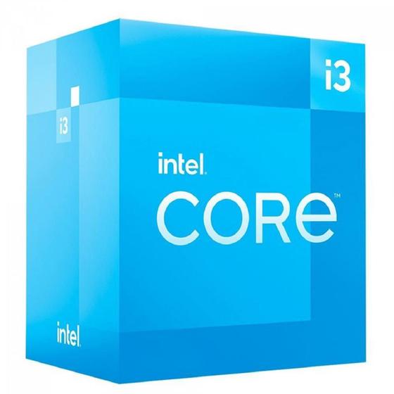 Imagem de Processador Intel Core i3-14100F, 3.5 GHz (4.7GHz Turbo), 4-Cores 8-Threads, Cache 17MB, LGA 1700