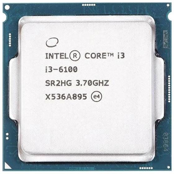 Imagem de Processador Intel Core i3 LGA1151 6100 3.70GHz 3MB Cache - Desempenho Superior