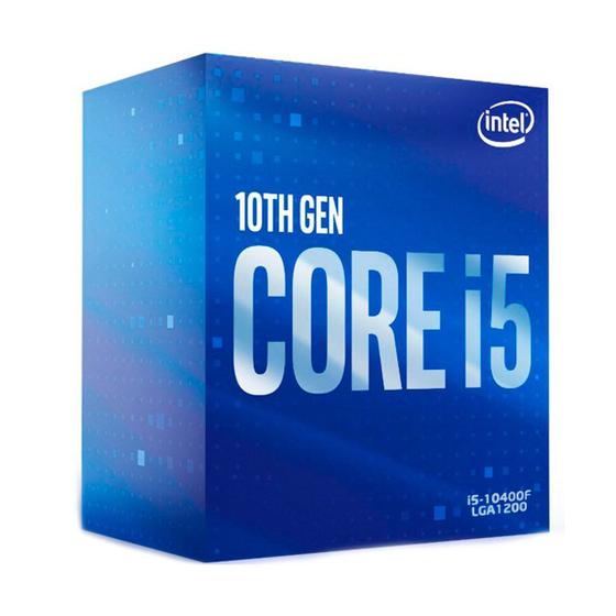 Imagem de Processador Intel Core I5-10400F 2.90Ghz (4.3Ghz Turbo) Hexa Core LGA1200 12MB Cache - BX8070110400F