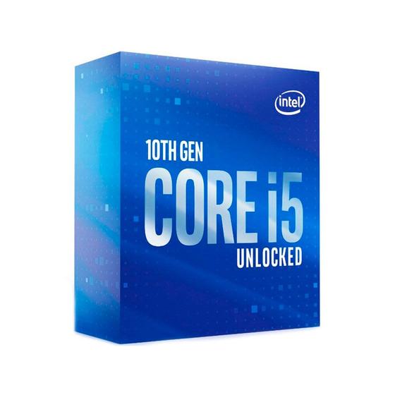 Imagem de Processador Intel Core I5-10600k, 4.1ghz (4.8ghz Max Turbo), Cache 12mb, Lga 1200 - Bx8070110600k *