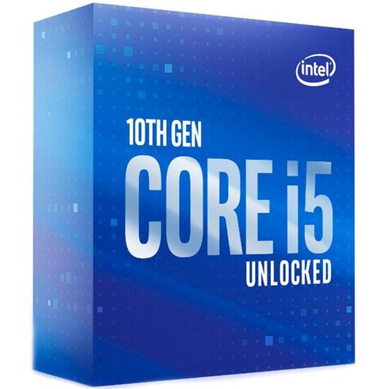 Imagem de Processador Intel Core i5-10600K Clock 4.1GHz 12MB LGA 1200