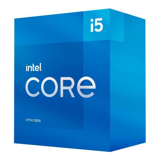 Imagem de Processador Intel Core i5-11400 11ª Geração, 2.6 GHz (4.4GHz Turbo), Cache 12MB, 6 Núcleos, LGA1200, Vídeo Integrado - BX8070811400