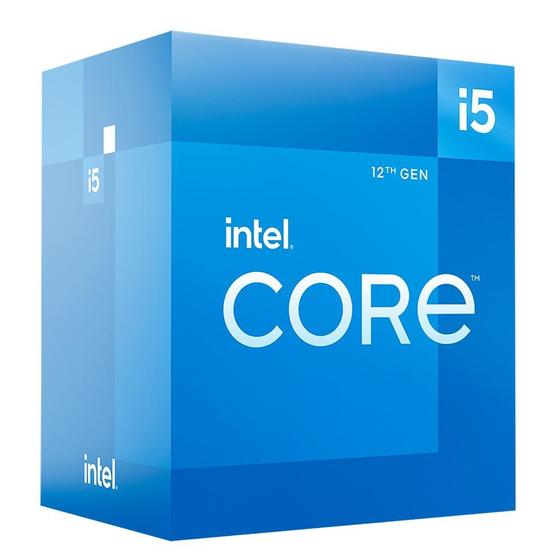 Imagem de Processador Intel Core I5-12400 2.5ghz (turbo 4.4ghz) Cache 18mb 6 Nucleos 12 Threads 12ª Ger Lga 1700 Bx8071512400