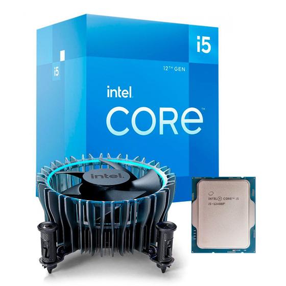 Processador Intel Core I5-12400F, 2.5GHz (4.4GHz Turbo
