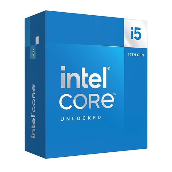 Imagem de Processador Intel Core i5-14600KF, 14ª Geração, 5.3 GHz Max Turbo, Cache 24MB, 14 Núcleos, 20 Threads, LGA1700 - BX8071514600KF