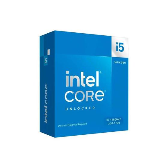 Imagem de Processador Intel Core I5 14600Kf Socket 1700 14 20 Threads 3.5Ghz E 5.3Ghz Turb
