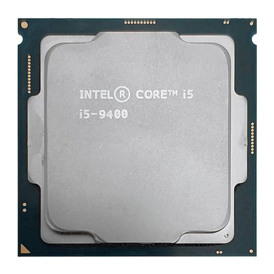 Imagem de Processador Intel Core I5-9400, 2.9Ghz 4.1Ghz Turbo,