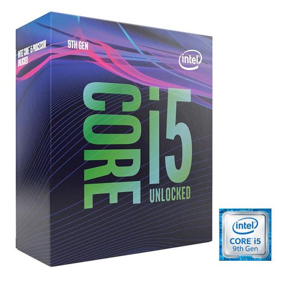 Imagem de Processador Intel Core i5 9600K 9ª Geração 9MB 1151 3.7Ghz Box BX80684I59600K