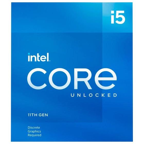 Imagem de Processador Intel Core I5 Lga1200 11600Kf 3.90Ghz 12Mb Cache Sem Cooler