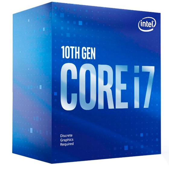 Processador Intel Core I7-10700F, 10ª Geração, 2.9GHz (4.8GHz Turbo), LGA1200, 16MB - BX8070110700F Menor preço em Processador Intel Core I7-10700F, 10ª Geração, 2.9GHz (4.8GHz Turbo), LGA1200, 16MB - BX8070110700F