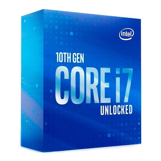 Processador Intel Core i7-10700K 3.8LGA 1200 BX8070110700K I Menor preço em Processador Intel Core i7-10700K 3.8LGA 1200 BX8070110700K I