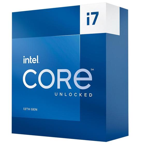 Imagem de Processador Intel Core i7-13700K, 13ª Geração, 5.4GHz Max Turbo, Cache 30MB, 16 Núcleos, LGA 1700, Vídeo Integrado - BX8071513700K