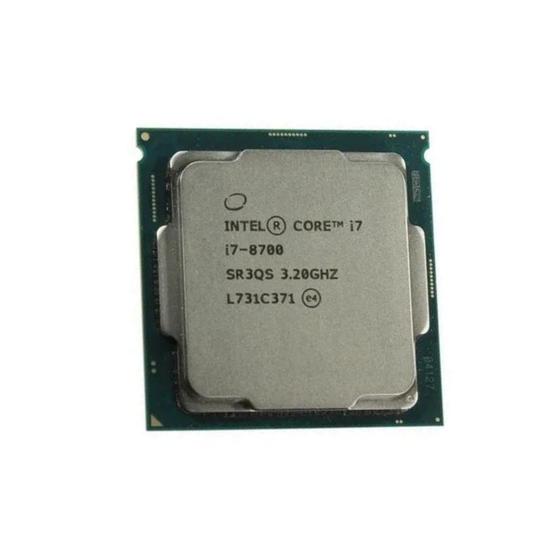 Processador Intel Core i7 8700 8ª Geração 3.20GHz 12MB OEM Processador Intel Core i7 8700 8ª Geração 3.20GHz 12MB OEM