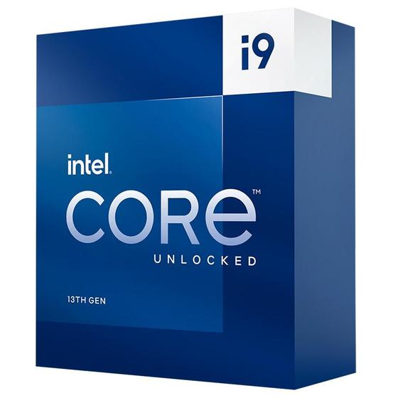 Imagem de Processador Intel Core i9-13900K, 13ª Geração, 5.8GHz Max Turbo, Cache 36MB, 24 Núcleos, LGA 1700, Vídeo Integrado - BX8071513900K