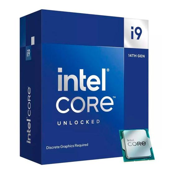 Imagem de Processador Intel Core I9 14900KF 14 Gen LGA 1700 6Ghz Max Turbo Cache 36MB DDR4/5 BX8071514900KF