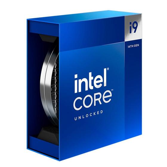 Imagem de Processador Intel Core i9-14900KF, 14ª Geração, 6GHz Max Turbo, Cache 36MB, 24 Núcleos, 32 Threads, LGA1700 - BX8071514900KF