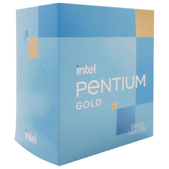 Imagem de Processador Intel Pentium Gold G6405 4.1GHz Cache 4MB LGA 1200 UHD Intel 610 - BX80701G6405