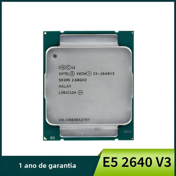 Imagem de Processador Intel Xeon E5 2640 V3 - 2,6 GHz, 8-Core, LGA 2011-3