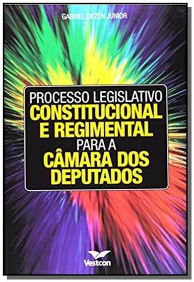 Imagem de Processo Legislativo Constitucional E Regimental P - VESTCON