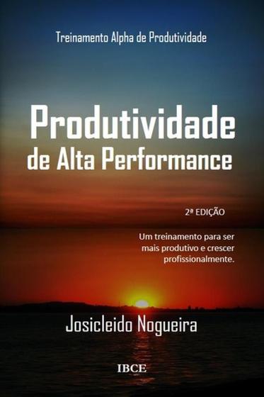 Imagem de Produtividade de Alta Performace - IBCE - INOVACAO BUSINESS