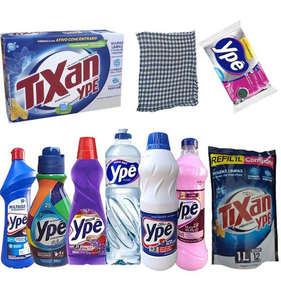 Imagem de Produto de Limpeza em Geral Sabão Pó Liquido Detergente Sanitária 
