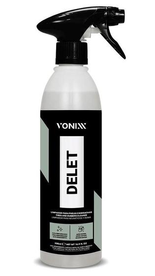 Imagem de Produto Para Limpar Pneu Plástico Borracha Delet Vonixx 500ML