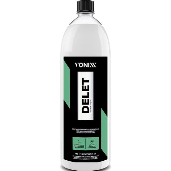 Imagem de Produto para limpar Pneus e Borrachas Delet Vonixx 1,5 L