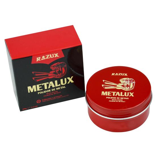 Imagem de Produto Para Polir Metais e Cromados Polidor de Metal Metalux Razux 100g