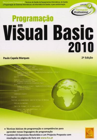 Imagem de Programação em Visual Basic 2010