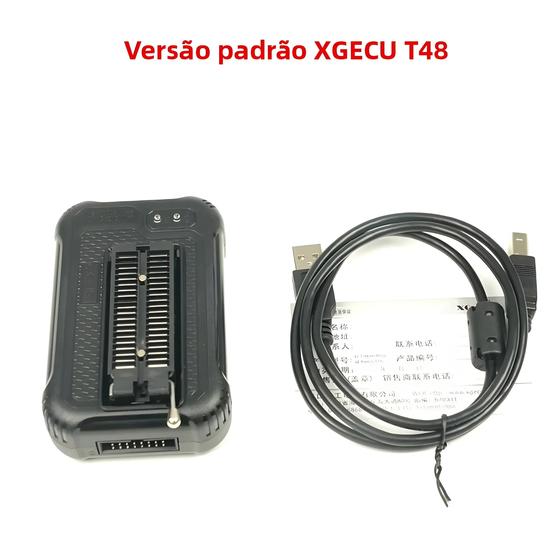 Imagem de Programador Universal XGecu T48 Suporta 31000 ICs SPI Nor NAND Flash BIOS MCU EEPROM AVR PIC 39