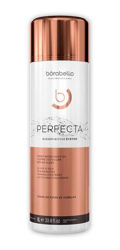 Imagem de Progressiva Borabella Perfecta Profissional Bio Definitive Cabelos Diciplinados Antifrizz 1LT