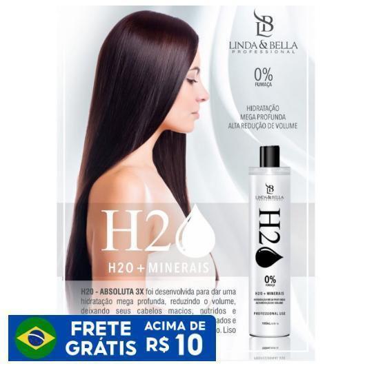 Imagem de Progressiva H2O 1000Ml Linda & Bella Cabelos Lisos Sem Frizz