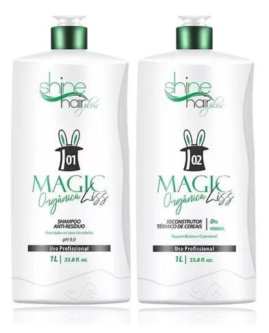 Imagem de Progressiva Magic Liss Shine Hair 2x1L Orgânica