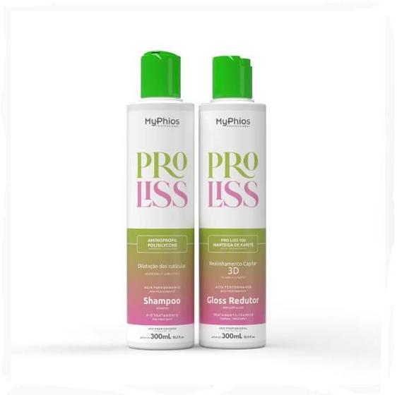 Imagem de Progressiva Myphios Sem Formol Proliss Shampoo Gloss 300ml