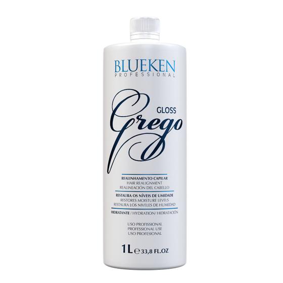 Imagem de Progressiva para cabelo crespo Grego 1litro Blueke envio imediato