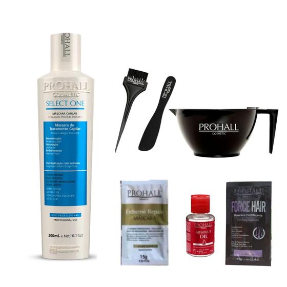 Imagem de Progressiva Select On Prohall Organica 300ml +6 Produtos