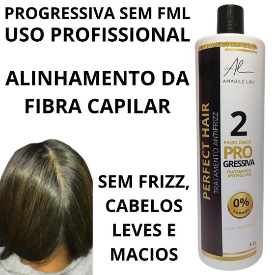 Imagem de Progressiva Sem Fml” Passo Único Antivolume Perfect Hair!!!