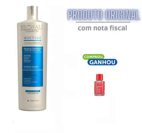 Imagem de Prohall Progressiva Orgânica Select One 1 Litro